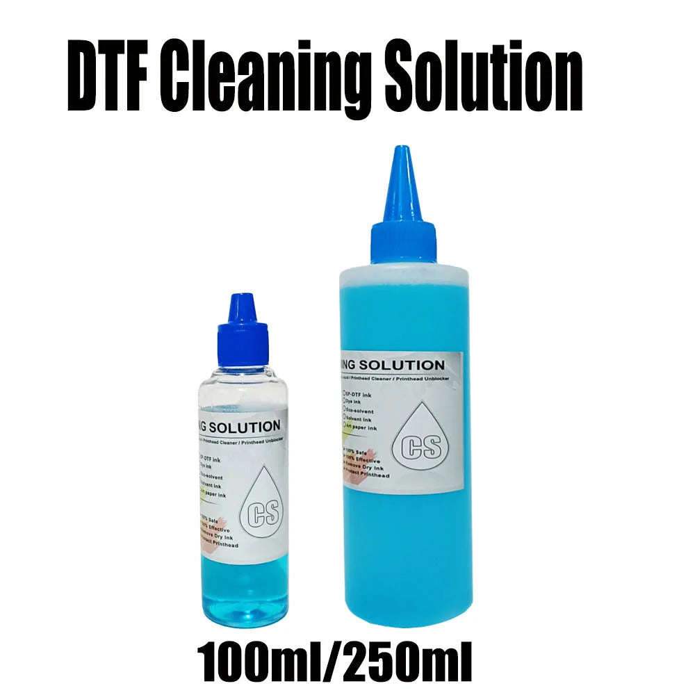 DTF Ink Cleaning Solution Strong Cleaning for Epson DX4 DX5 DX7 L1800 L805 L800 1390 I3200 DTF cleaning Liquid