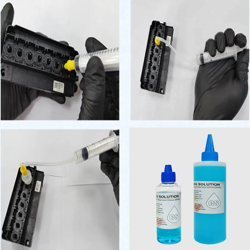 DTF Ink Cleaning Solution Strong Cleaning for Epson DX4 DX5 DX7 L1800 L805 L800 1390 I3200 DTF cleaning Liquid