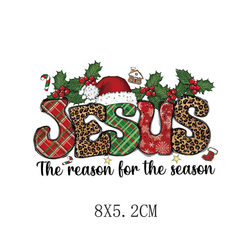 Love LOVE flower heat transfer hot map DIY clothing luggage logo printing pattern heat transfer painting DTF