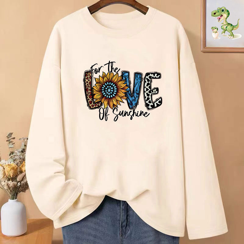 Love LOVE flower heat transfer hot map DIY clothing luggage logo printing pattern heat transfer painting DTF