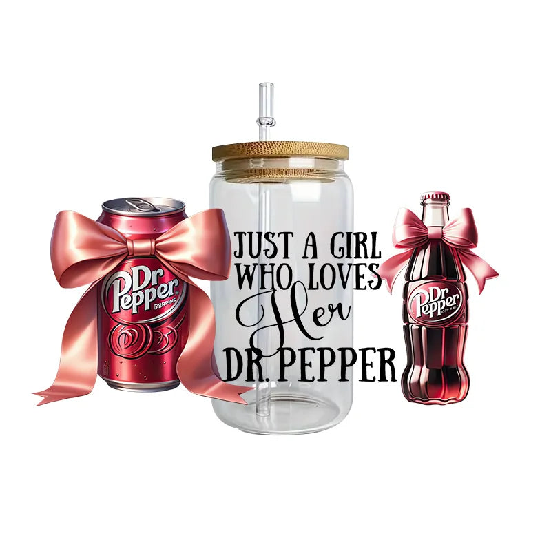 cup Beverage Series Easy peel waterproof DIY Decals 3D transfers uvdtf crystal stickers 16oz uv dtf cup wraps for Glasses