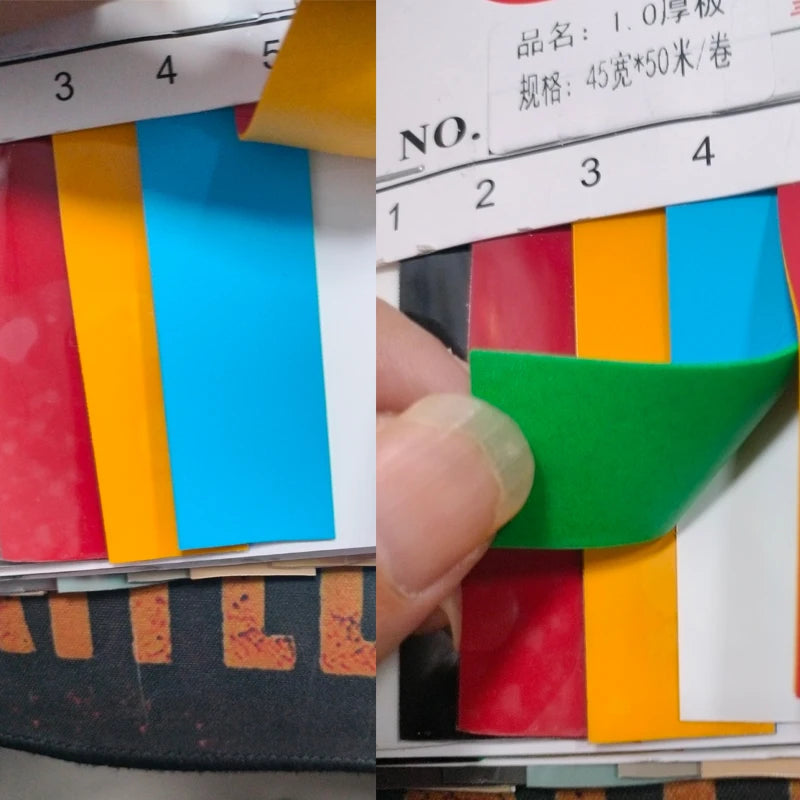 TC 45cm*100cm Silicone Heat Transfer Viny Roll Single layer/Double layer 1.0mm Thick Label 3D Silicone Hot Stamping Soft Label