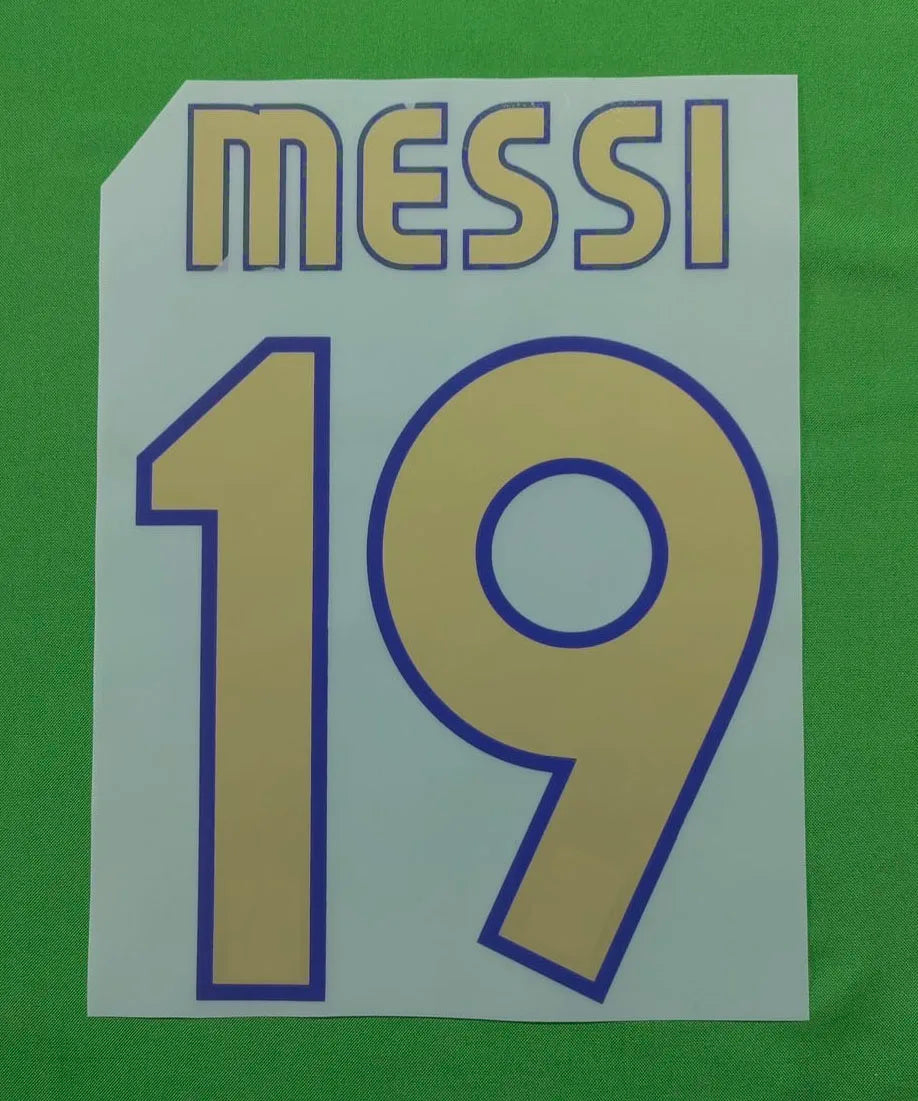 Retro Soccer Nameset #10 SUPER STAR Printing CUSTOMIZE NAME NUMBER Heat Transfer Soccer Patch Badge