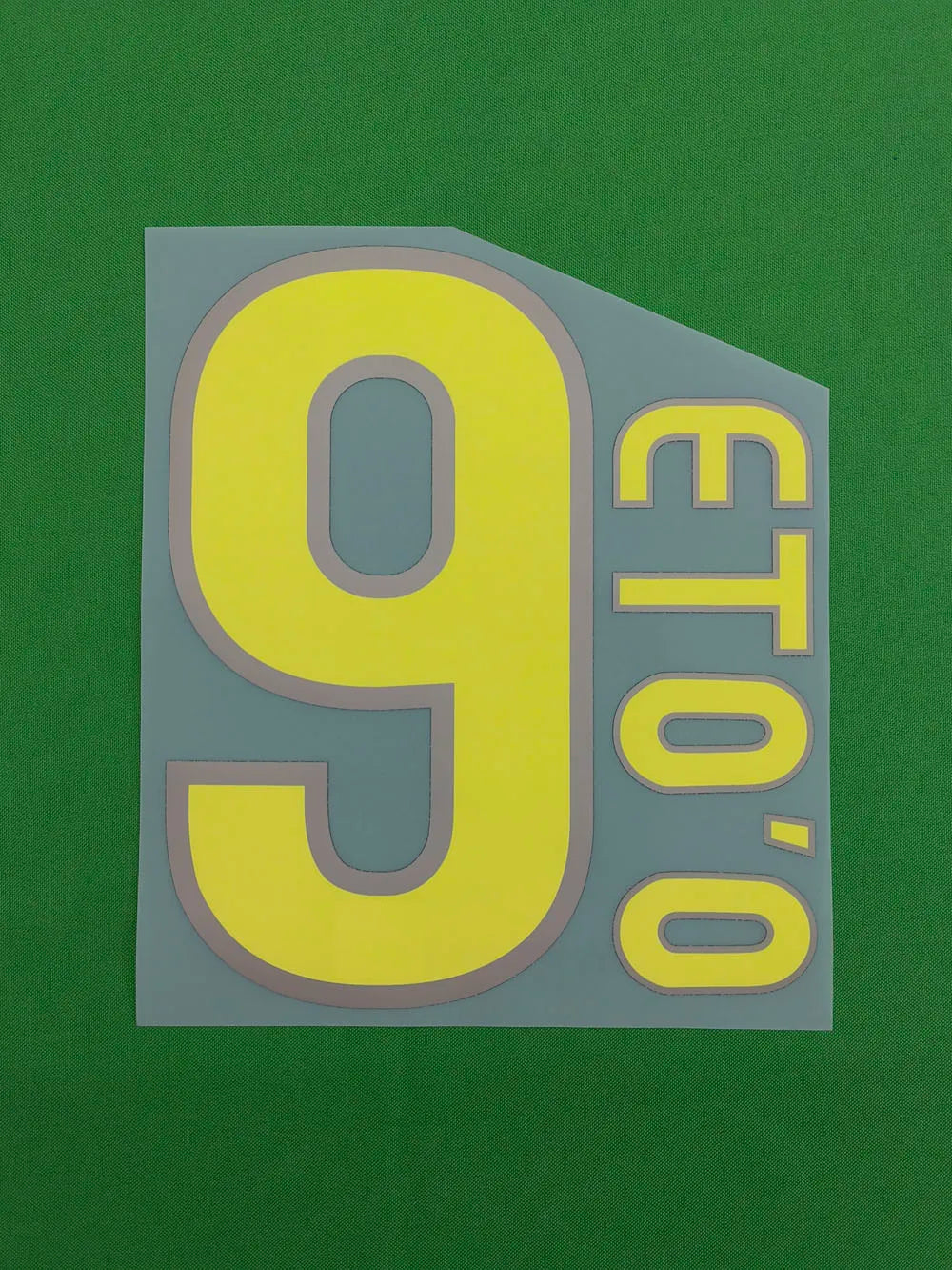 Retro Soccer Nameset #10 SUPER STAR Printing CUSTOMIZE NAME NUMBER Heat Transfer Soccer Patch Badge