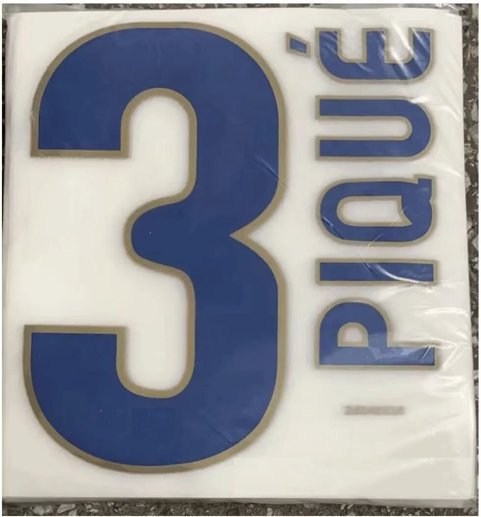 Retro Soccer Nameset #10 SUPER STAR Printing CUSTOMIZE NAME NUMBER Heat Transfer Soccer Patch Badge