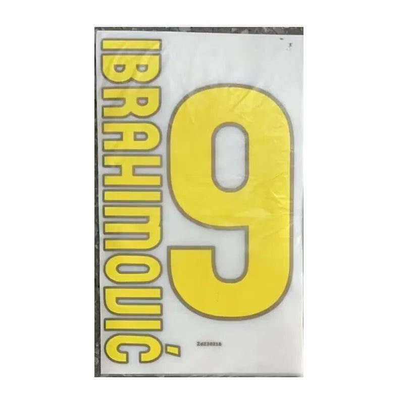 Retro Soccer Nameset #10 SUPER STAR Printing CUSTOMIZE NAME NUMBER Heat Transfer Soccer Patch Badge