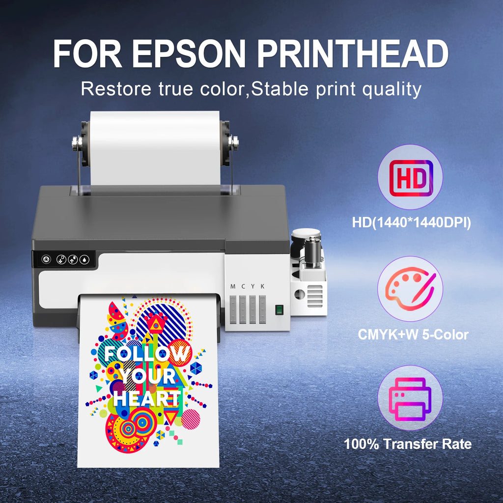 A4 A3 DTF Printer for Epson XP600 8.5/13inch impresora dtf Machine with DTF Oven Direct to Film DTF Printer for Clothes Tshirt