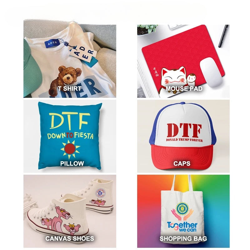 DTF Ink 1000ML Direct to Transfer Film Ink For Epson Printhead i3200 XP600 TX800 L1800 1390 L805 DIY DTF Ink Printer Regular