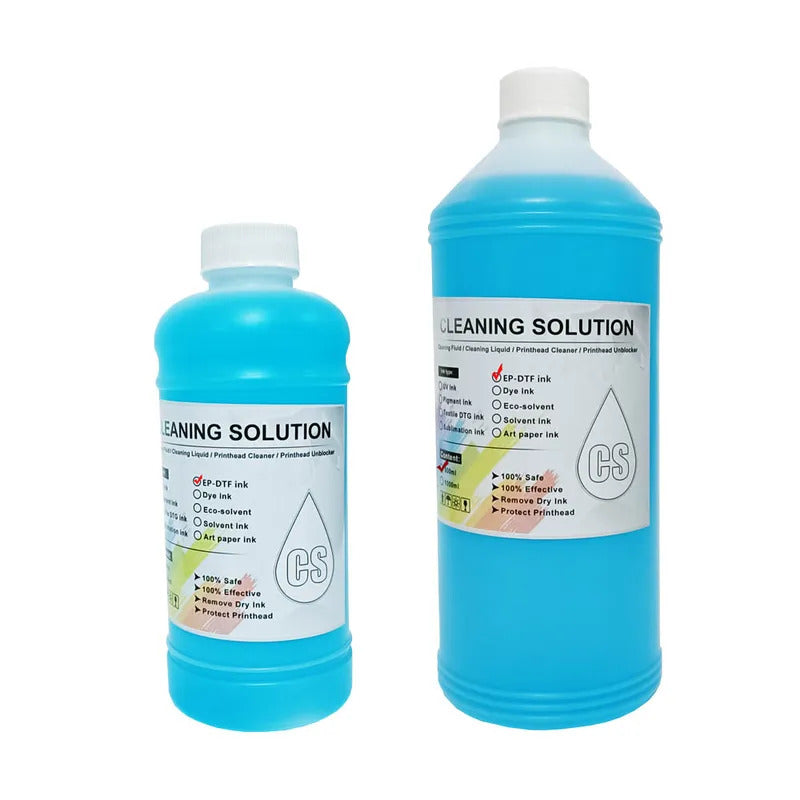 DTF Ink Cleaning Solution Strong Cleaning for Epson DX4 DX5 DX7 L1800 L805 L800 1390 I3200 DTF cleaning Liquid