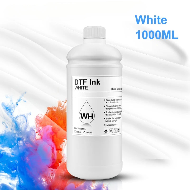 DTF Ink 1000ML Direct to Transfer Film Ink For Epson Printhead i3200 XP600 TX800 L1800 1390 L805 DIY DTF Ink Printer Regular