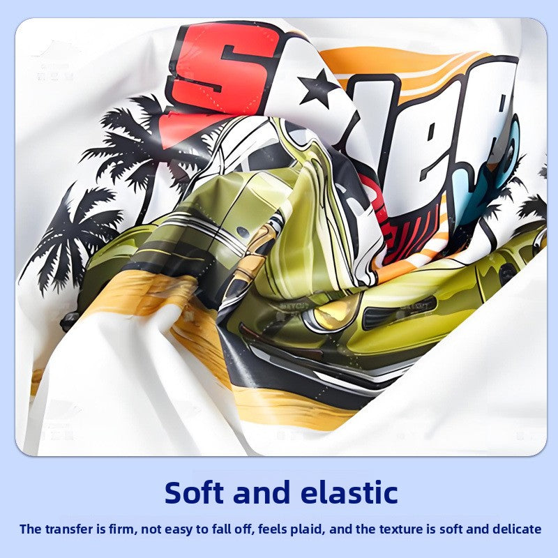 FRZ -White Ink DTF Film Heat Transfer Powder High Elasticity Wash Resistant Digital Printing DTF Transfer Film