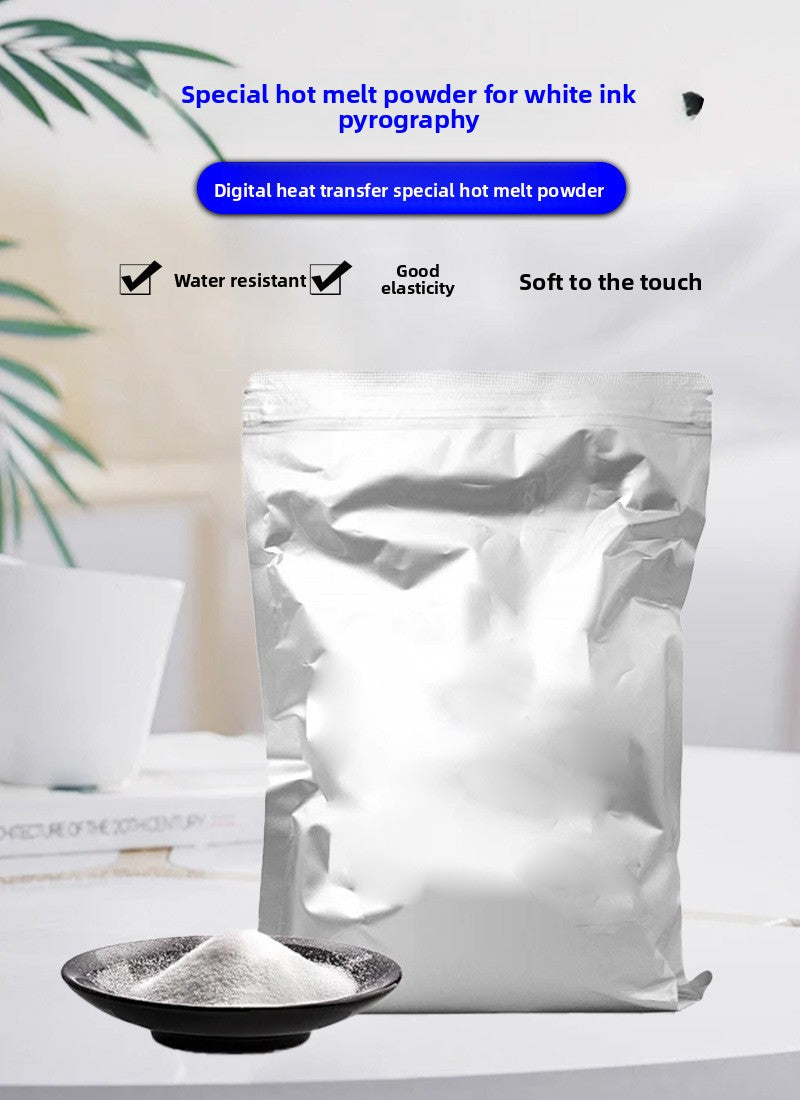 FRZ -White Ink DTF Film Heat Transfer Powder High Elasticity Wash Resistant Digital Printing DTF Transfer Film